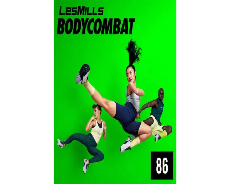 [Hot Sale]Les Mills Q1 2021 BODY COMBAT 86 releases New Release DVD, CD & Notes